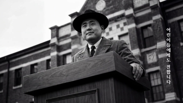 AI로 복원된 방정환 / 유튜브 @SKtelecom