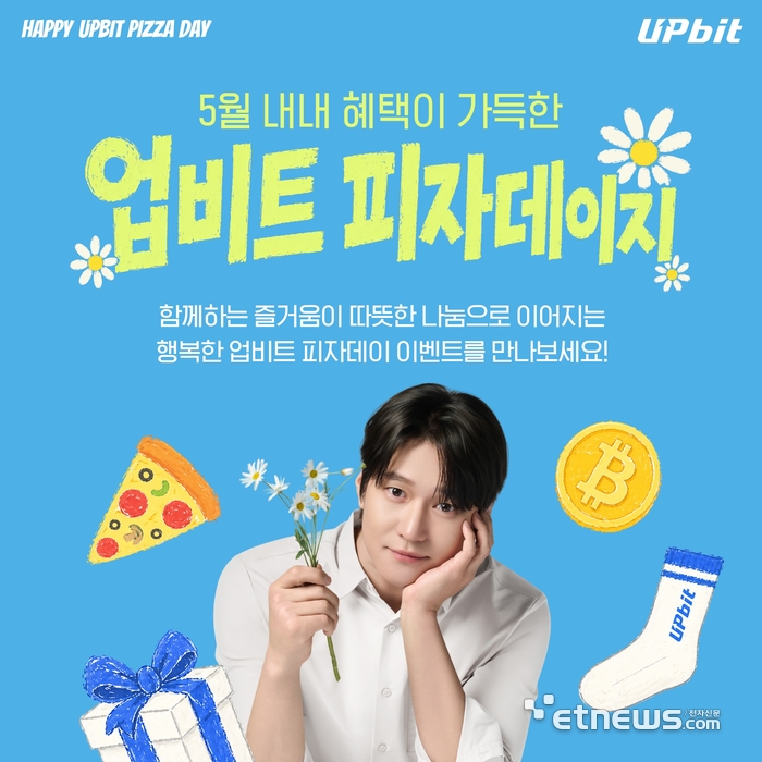 두나무, '업비트 피자데이' 캠페인 진행…아동양육시설에 피자 기부