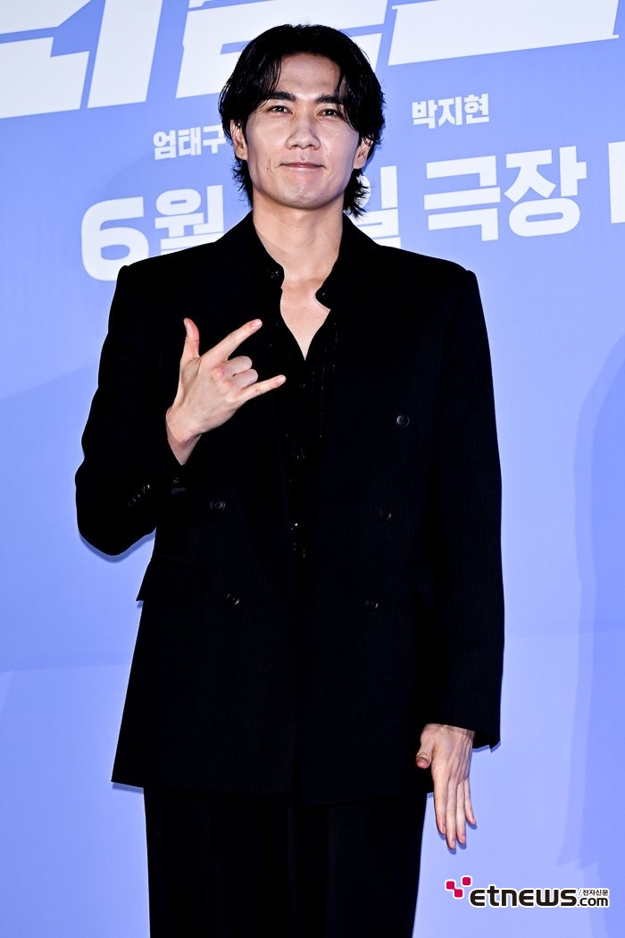 [ET포토] 엄태구, '모태 상남자'