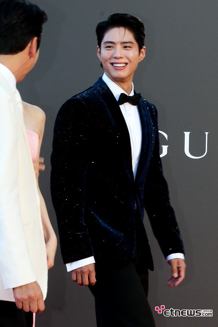 [ET포토] 박보검, '미소가 예쁜 남자'