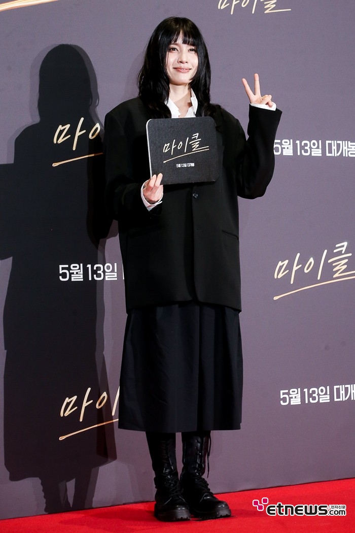 [ET포토] 모니카, '차분한 블랙 패션'