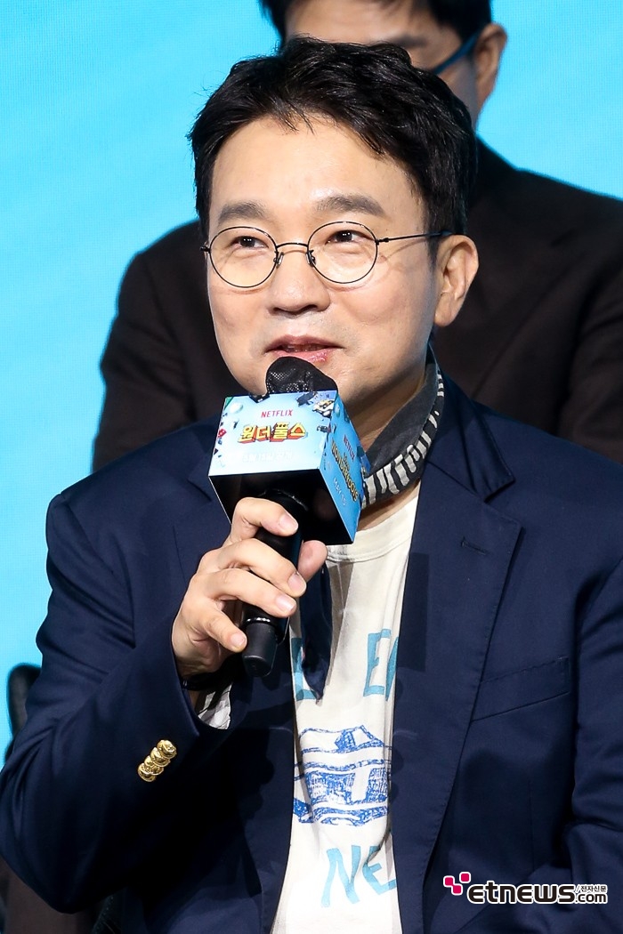 [ET포토] 유인식, '우영우 낭만닥터에 이어 원더풀스 연출'