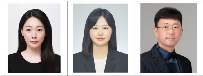 (왼쪽부터) 한국뇌연구원 조은지·이슬아 연구원(제1저자), 퇴행성 뇌질환 연구그룹 윤종혁 박사