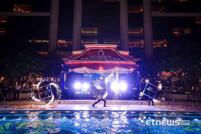 바욘드 엑스포 2025 Pool Party 모습.