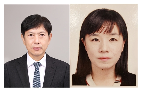 안현 SK하이닉스 사장(사진 왼쪽)과 김은미 케어젠 부사장