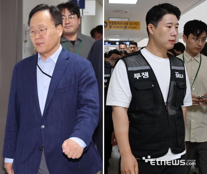 [포토] 총파업 D-1...막바지 협상 나선 삼성전자 노사