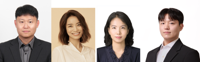 (왼쪽부터) 박상현 포스텍 교수, 박예원·안성수 세브란스병원 교수, 강명균 DGIST 박사