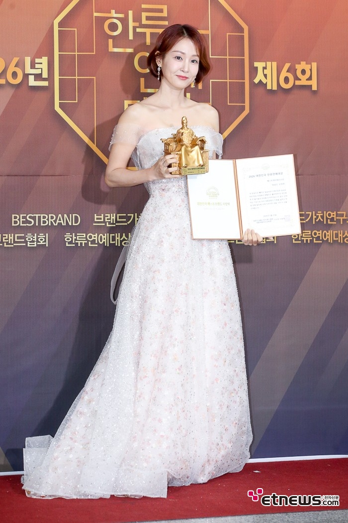 [ET포토] 오정연, '아름다운 화이트 드레스'