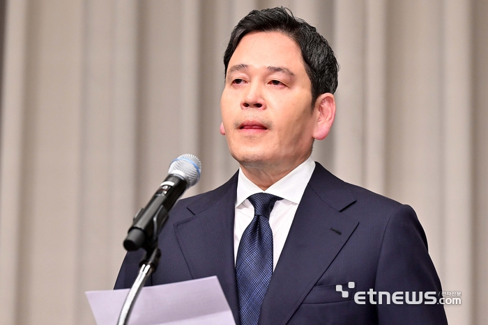 [포토]  사과문 발표하는 정용진 신세계그룹 회장