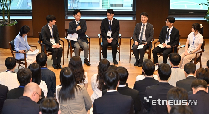 [포토] K-뉴딜 아카데미 청년-기업-정부 현장소통