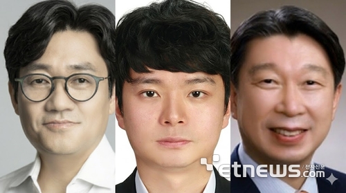 왼쪽) 유인상 CJ올리브네트웍스 대표이사, 박찬암 스틸리언 대표이사, 윤준철 한국전력공사 ICT운영처장