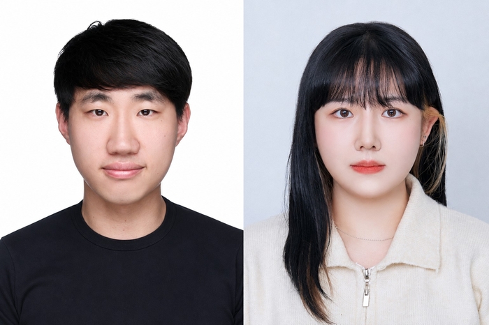 김정훈 교수(왼쪽)과 김다희 연구원