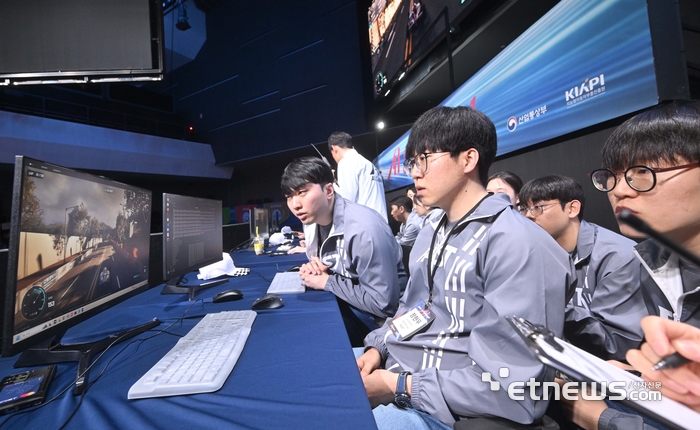 [포토] AI 자율주행 기술 시뮬레이션 대회