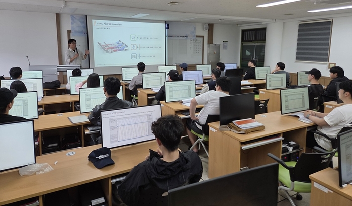광주대 RISE사업단 디지털 트윈 기반 AI융합 실무교육.