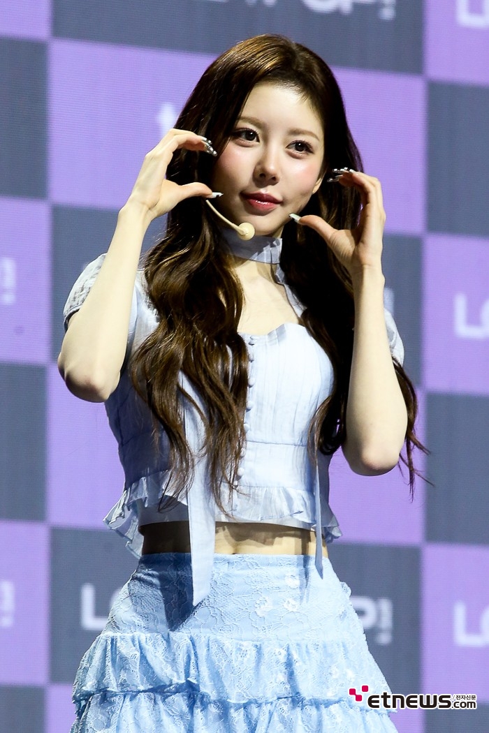 [ET포토] 트리플에스정혜린, '보석같은 눈망울'