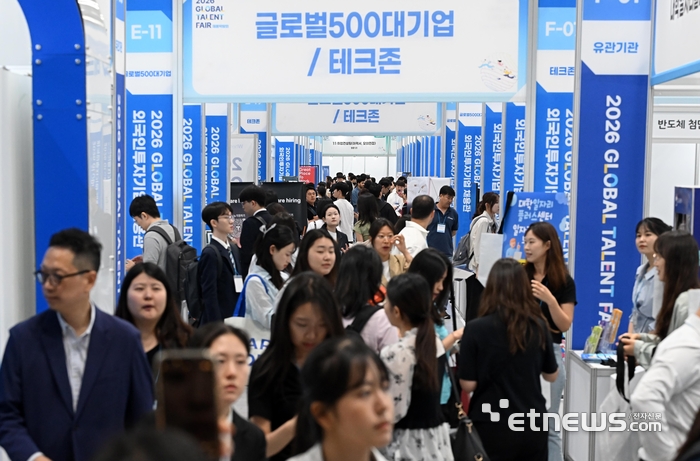 [포토] 글로벌 일자리 박람회 '2026 글로벌 텔런트 페어'