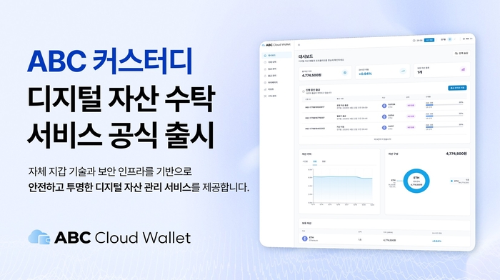 안랩블록체인컴퍼니, 디지털 자산 수탁 서비스 출시
