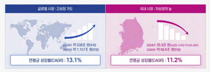 글로벌 정보보호 시장 성장 추이