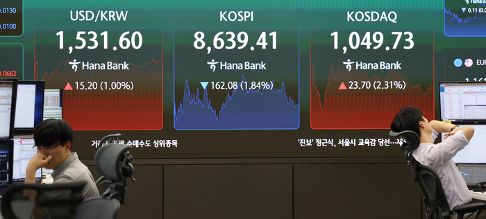 코스피 장초반 4%대 급락·매도 사이드카 발동, 반도체·환율 충격 분석