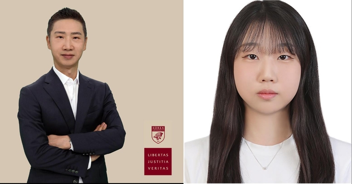고려대 컴퓨터학과 임희석 교수(교신저자), 컴퓨터학과 정지민 석박통합과정(제1저자)(사진=고려대)