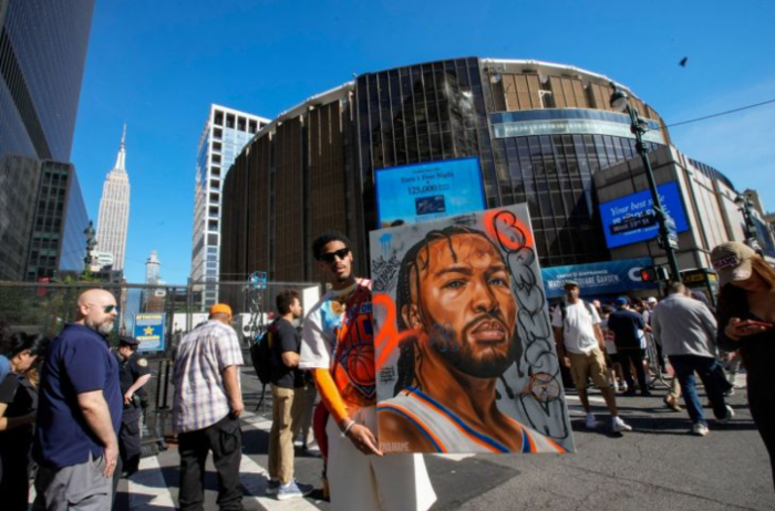 미국프로농구(NBA) 뉴욕 닉스가 27년 만의 NBA 파이널 홈경기를 앞두고 있는 가운데 티켓 가격이 폭등하고 있다. 사진=로이터 연합뉴스