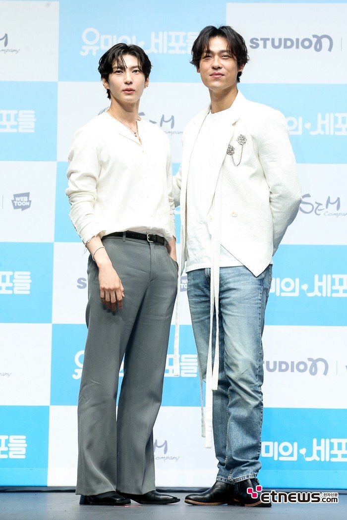 [ET포토] 정택운-최재림, '109세포입니다'