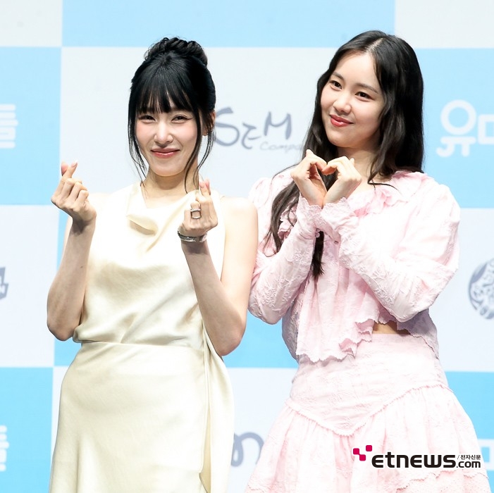 [ET포토] 티파니-김예원, '상큼발랄 무드'