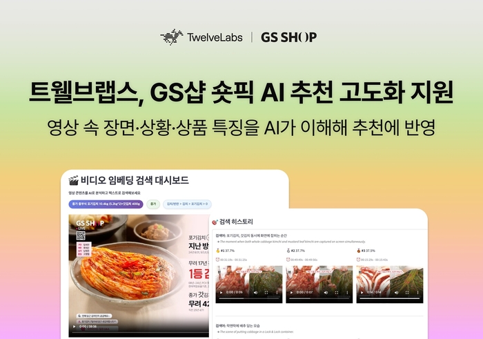 트웰브랩스, GS샵 숏픽 AI 추천 고도화 지원