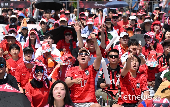 [포토]  '대한민국 화이팅!'