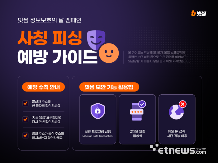 빗썸, 사칭 피싱 예방 캠페인…“진짜 같은 가짜 주의”