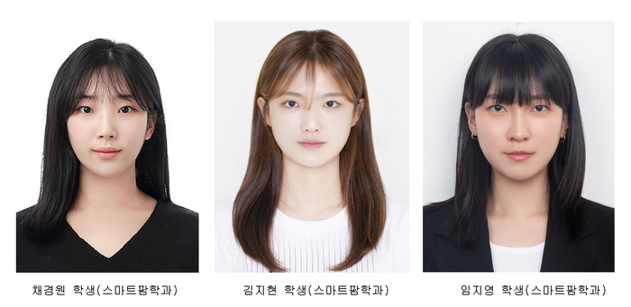 채경원, 김지현, 임지영 전북대 스마트팜학과 학생.