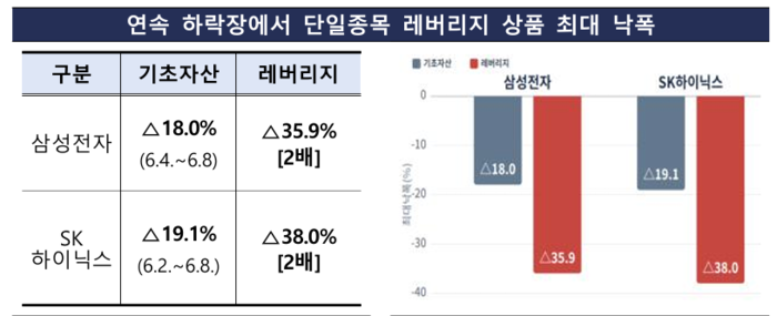 금감원, '삼전닉스' 레버리지 상품 소비자경보 발령