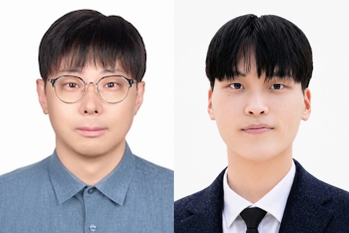 김태환 교수(왼쪽)와 최찬혁 연구원
