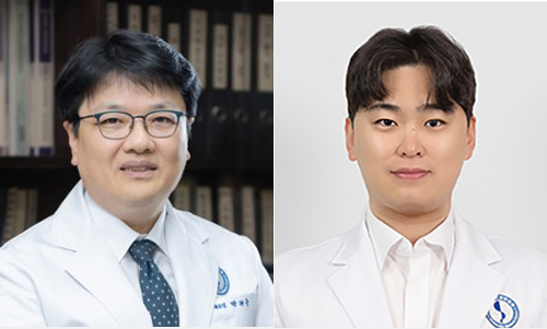 아주대 의과대학 박태준 생화학교실 교수(왼쪽)와 박순상 교수.
