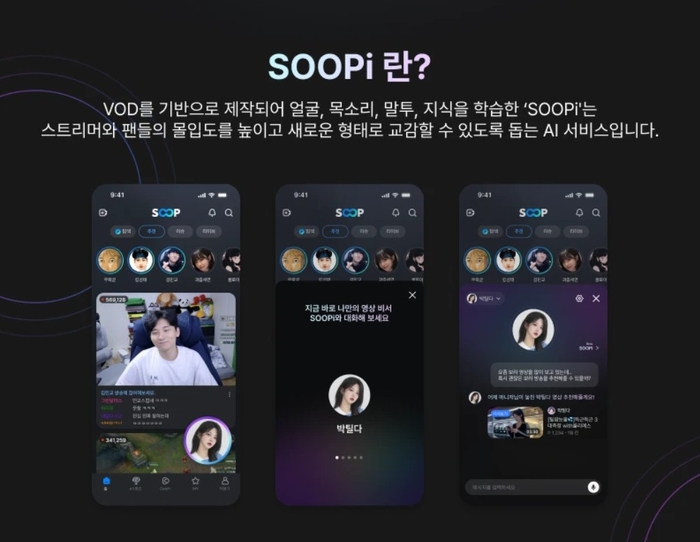 SOOP AI 영상 비서 '수피(SOOPi)' 〈자료 SOOP〉