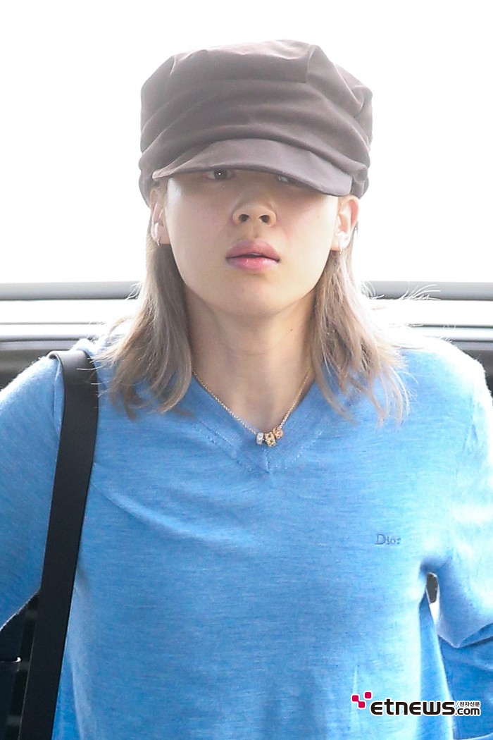 [ET포토] BTS 지민, '장발이 어울리는 0.1%'
