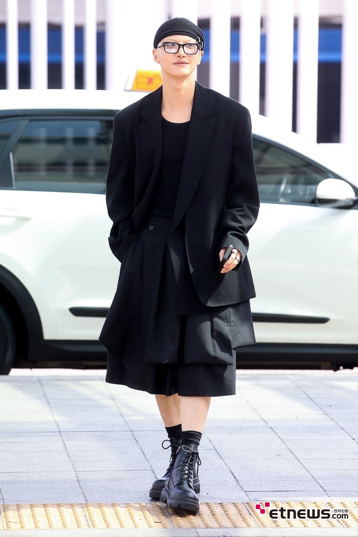 [ET포토] 에이티즈 성화, '프렌치 시크 스타일'