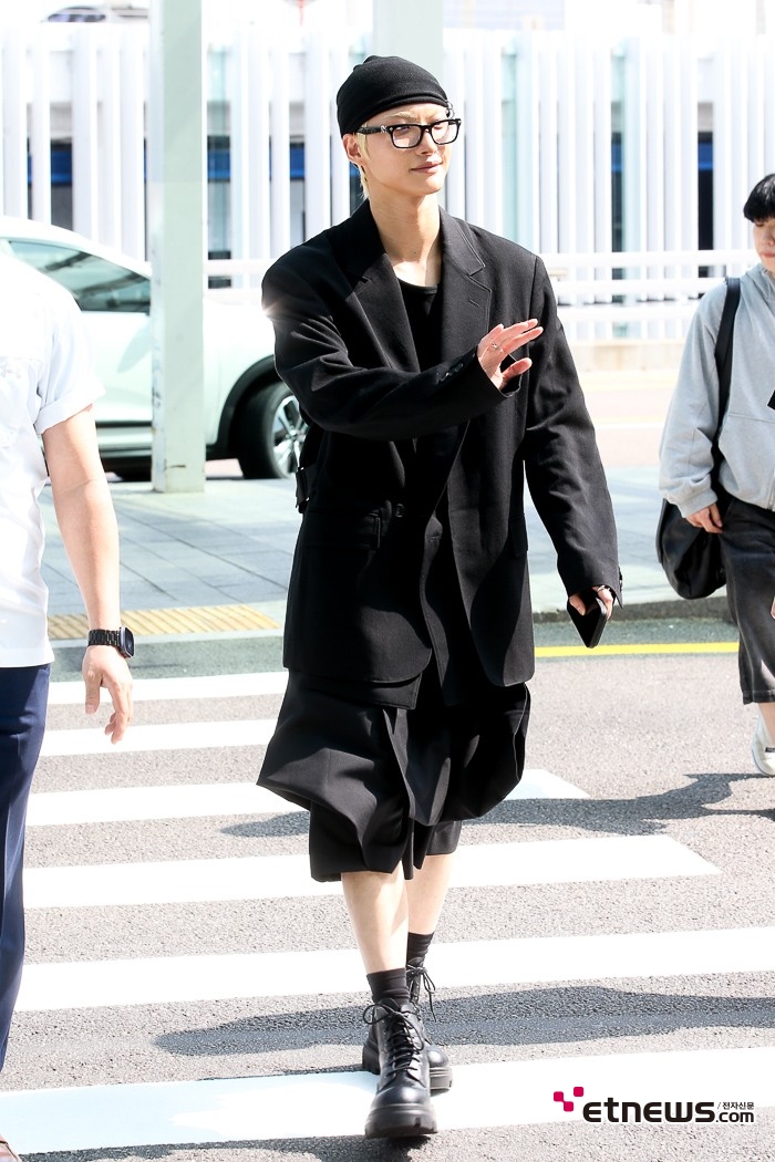 [ET포토] 에이티즈 성화, '다같은 올블랙이 아니다'