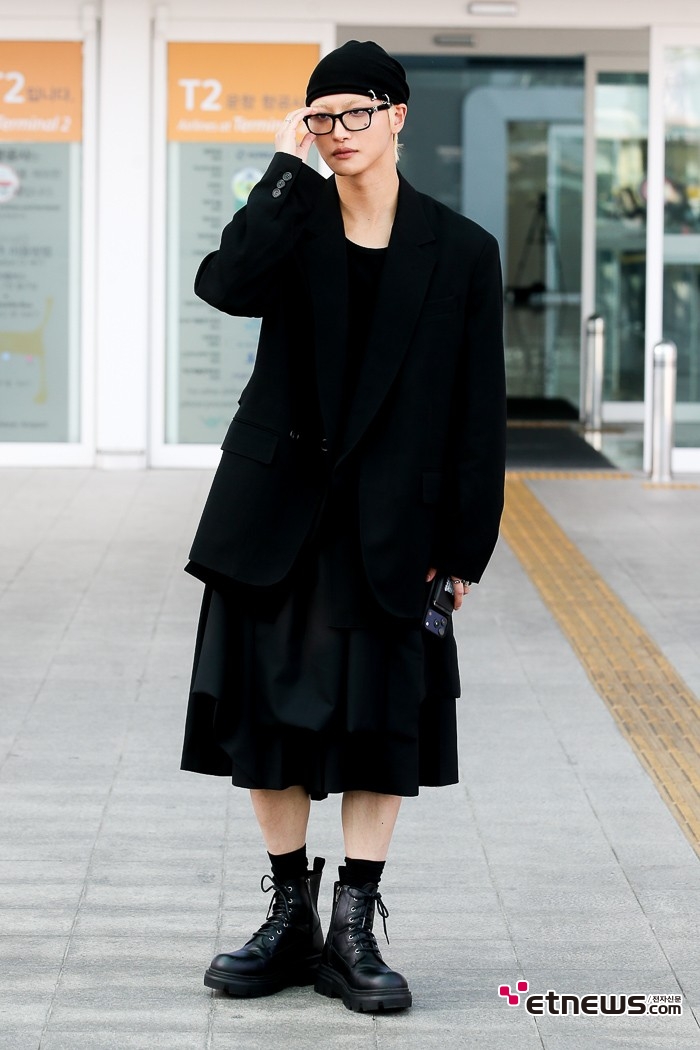 [ET포토] 에이티즈 성화, '패션 고수'