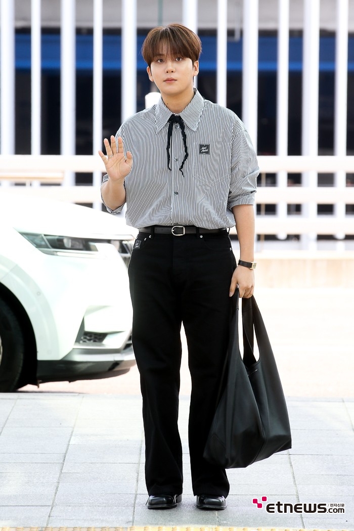 [ET포토] 에이티즈 종호, '깔끔한 댄디가이'