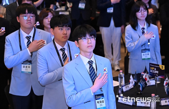 [포토] 우리는 국가대표 입니다