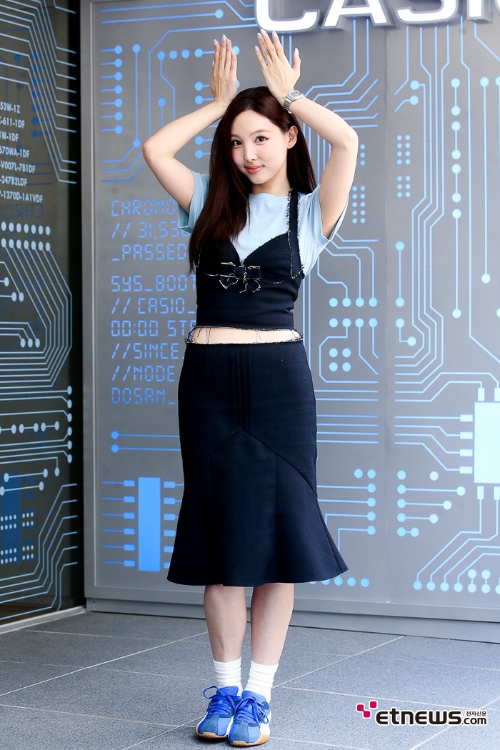 [ET포토] 트와이스 나연, '블루 래빗'