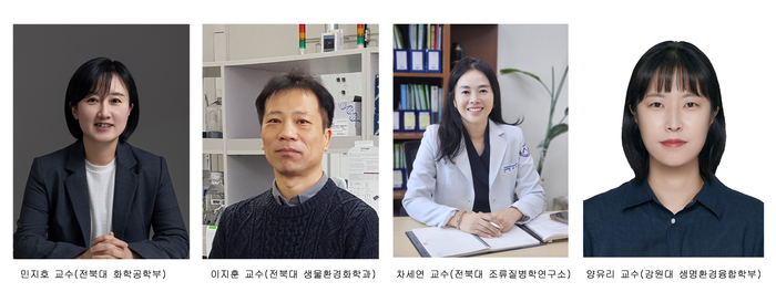전북대와 강원대 교수팀.