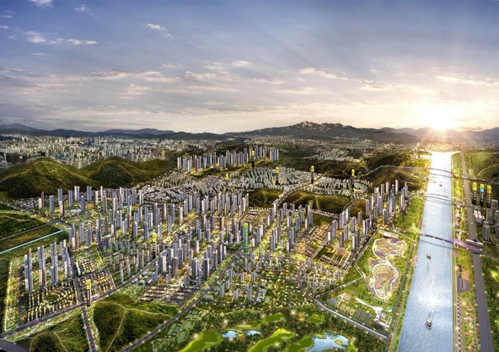 하이엔드 리조트 도시, 로열파크씨티 조감도. 사진=DK아시아 제공