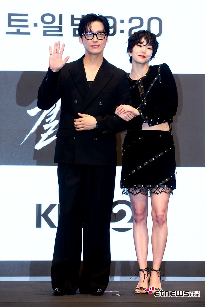 [ET포토] 남궁민-이설, '아슬아슬한 부부관계에요'