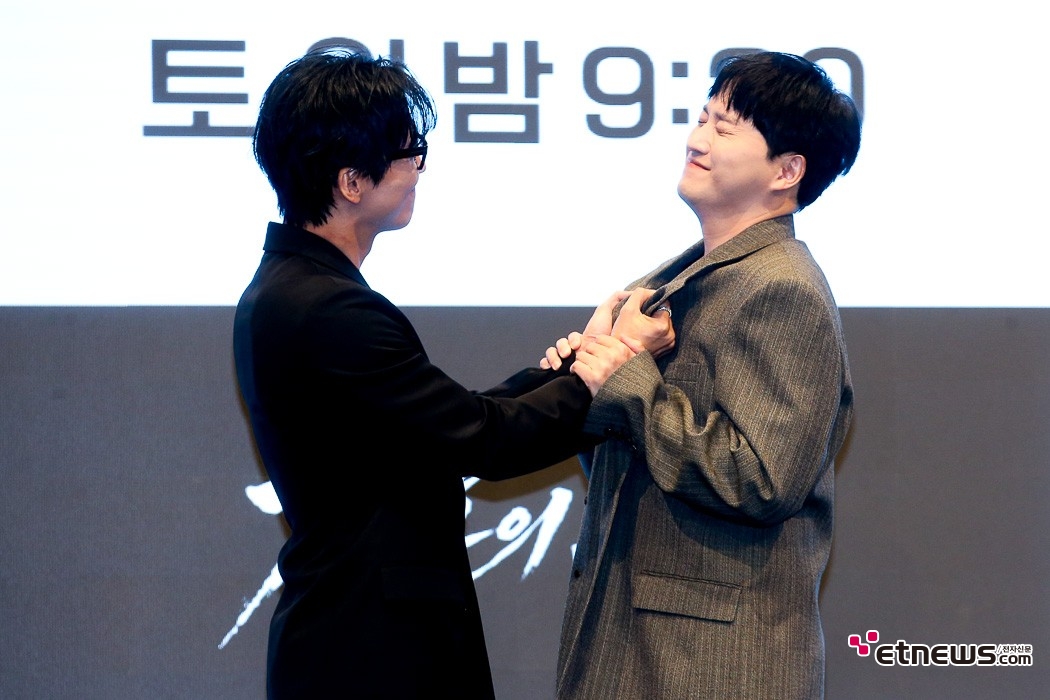[ET포토] 남궁민-김대명, '장면으로 정의되는 둘의 관계'