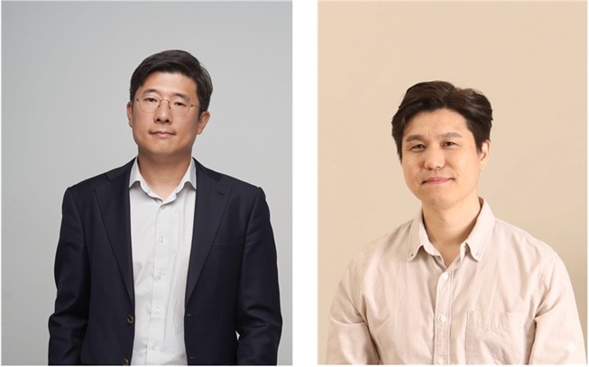 김지웅 케어랩스 CSO(왼쪽)와 이원희 굿닥 CTO (사진=케어랩스)