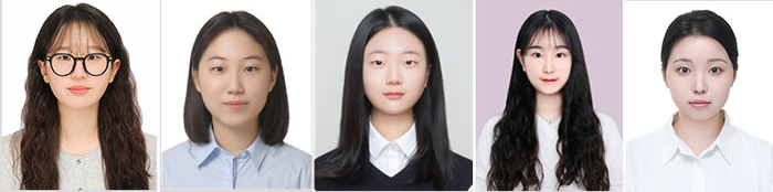 이화여대 환경공학과 최진·백수정·신현진·김미소·김민정 학생 사진 (왼쪽부터)(사진=이화여대)
