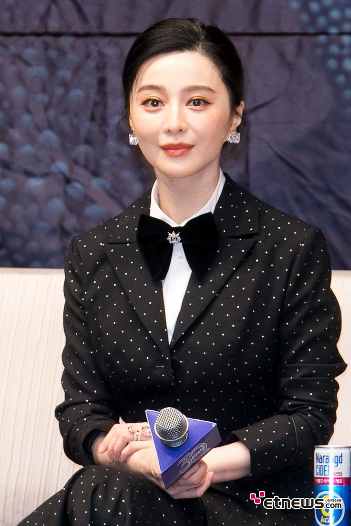 [ET포토] 판빙빙, 'AI 같은 미모'