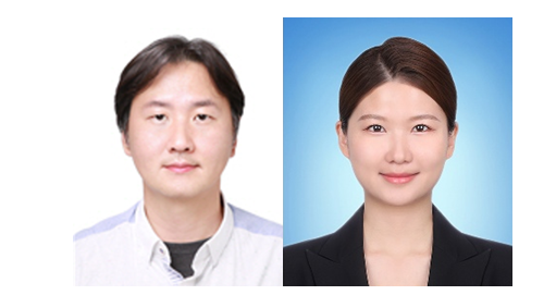 △왼쪽부터 최원창 교수(교신저자), 이혜지 석사과정생(제1저자)(사진=건국대)
